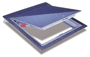 FT-8040 - Floor Door, Recessed Vinyl Tile Carpet